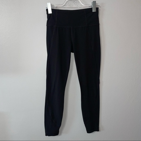 Athleta Black Leggings - Picture 1 of 8